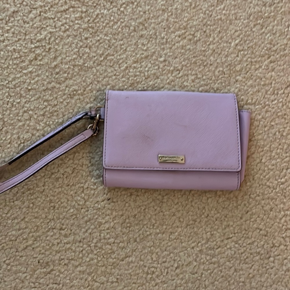 Kate Spade Lavender Wristlet